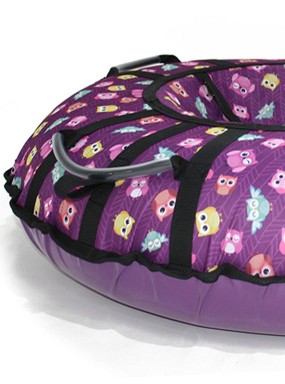 Тюбинг Triumf Active Люкс Pro Совята фиолетовые105 см