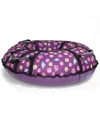 Тюбинг Triumf Active Люкс Pro Совята фиолетовые105 см