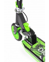 Детский самокат с дымом, звуком, светом Small Rider Dragon (зеленый) Детский самокат с дымом, звуком, светом Small Rider Dragon (зеленый)