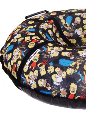 Тюбинг Triumf Active Люкс Pro Симпсоны   Black 90 см