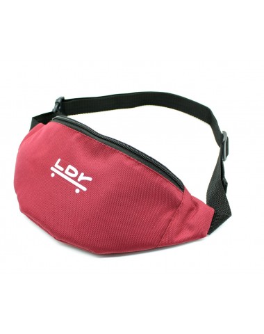 Сумка поясная LDR бордовая