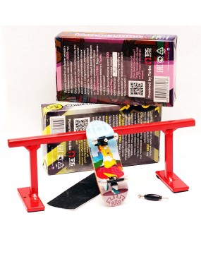 Фингерборд П10 + Перилка (комплект) симпсоны