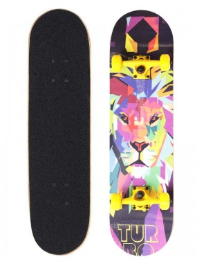 Cкейтборд в сборе Turbo Лев Cкейтборд в сборе Turbo Лев