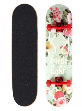 Cкейтборд в сборе Turbo Цветы Cкейтборд в сборе Turbo Цветы