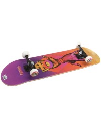 Скейтборд в сборе ЮНИОН HANDS PURPLE/ORANGE 31.725 X 8 (20.3 СМ)