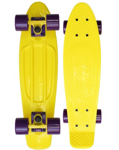 Миникруизер  Yellow board 22''x6'', Abec-7 Пенни борд для детей / подростков Миникруизер  Yellow board 22''x6'', Abec-7 Пенни борд для детей / подростков