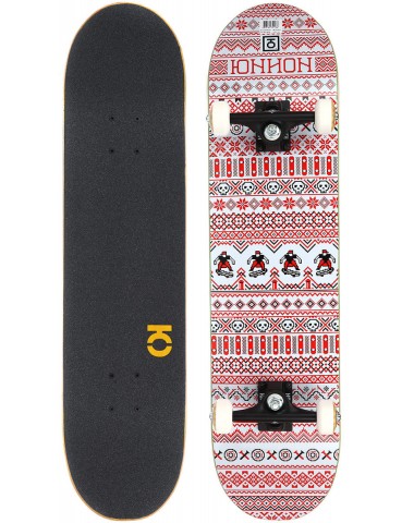 Скейтборд в сборе ЮНИОН Ornament 7,875x31,875 Low Трюковый для детей / подростков