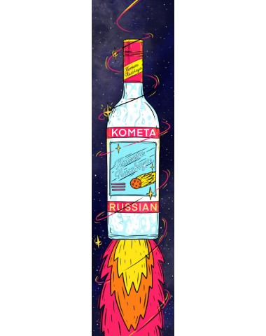 Шкурка Комета Russkaya Синяя / самоката