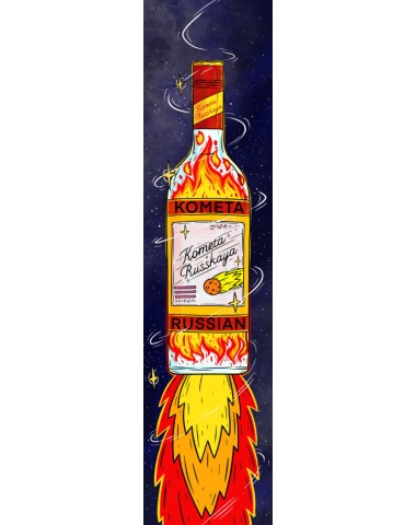 Шкурка Комета Russkaya Красная / самоката