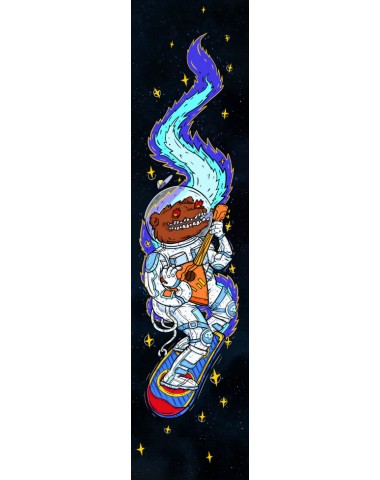 Шкурка Комета Космо-Медведь Синий / самоката