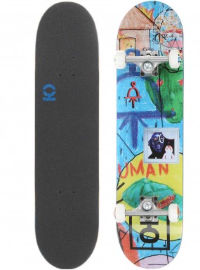 Скейтборд в сборе ЮНИОН CHARES MULTI 31.875 X 7.875 (17.8 СМ)