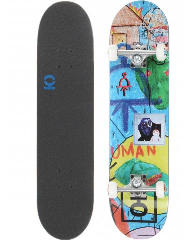 Скейтборд в сборе ЮНИОН CHARES MULTI 31.875 X 7.875 (17.8 СМ) Трюковый для детей / подростков