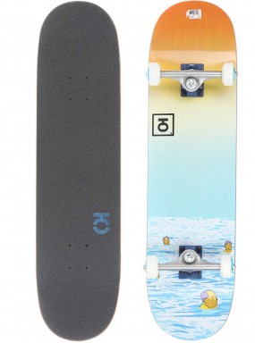 Скейтборд в сборе ЮНИОН SEASIDE MULTI 31.75 X 8.125 (20.6 СМ)