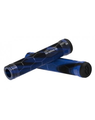 Грипсы FUZION GRIPS (PAIR) BLACK / BLUE SWIRL для трюкового / городского / детского самоката