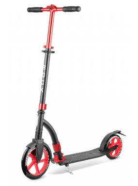 Самокат  Weelz Rock  черно-красный, 230/180