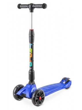 Самокат Rapid со светящимися колесами Синий Самокат Rapid со светящимися колесами Синий