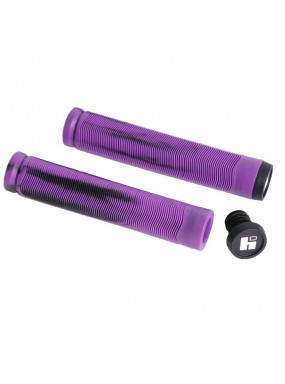 Грипсы HIPE H4 Duo, 155 мм black/violet