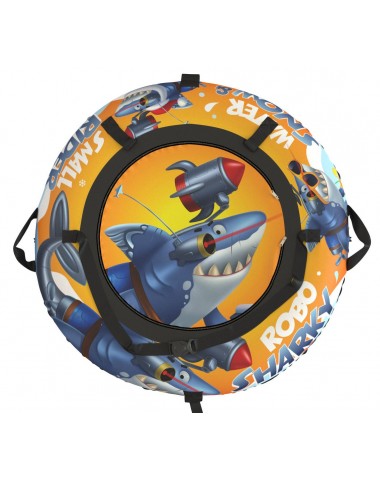  Тюбинг Small Rider Snow Tubes 4 ("Акула Робот 110 см")  (оранжевый)