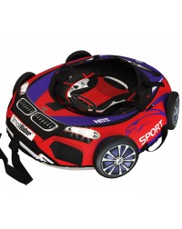 Тюбинг Small Rider Snow Tubes 4 ("Машинки XL" с колесами) (ВМ красно-синий)