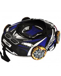 Тюбинг Small Rider Snow Tubes 4 ("Машинки XL" с колесами) (ВМ черно-синий)