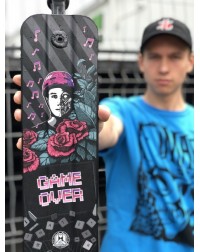 Фирменная дека райдера MGP Bart Oskroba для трюковых самокатов Madd Gear (черный)