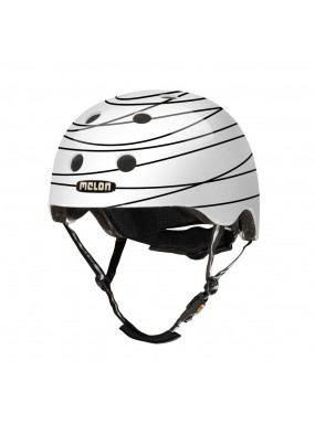 G089G Шлем Melon Scribble  M-L 52-58  глянц