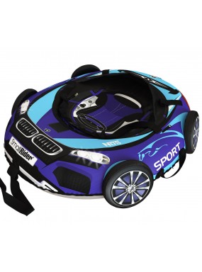 Тюбинг Small Rider Snow Tubes 4 ("Машинки XL" с колесами) (ВМ сине-голубой)