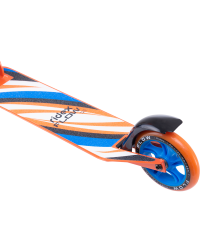Самокат 2-колесный Flow 125 мм, синий/оранжевый