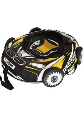 Тюбинг Small Rider Snow Tubes 4 ("Машинки XL" с колесами) (ВМ черно-желтый)