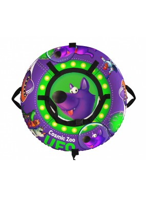20' Тюбинг Small Rider Snow Tubes 4 ("UFO 100х100 см") (фиолетовый волк) 20' Тюбинг Small Rider Snow Tubes 4 ("UFO 100х100 см") (фиолетовый волк)