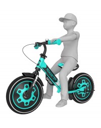 Беговел с 2 тормозами Small Rider Roadster Sport 4 EVA (аква) Беговел с 2 тормозами Small Rider Roadster Sport 4 EVA (аква)