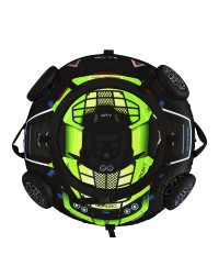 Тюбинг Small Rider Snow Tubes 4 ("Quadro с колесами") (зеленый)