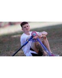 Фирменная дека райдера MGP Jordan Clark для трюковых самокатов Madd Gear (синий)