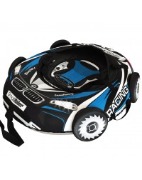 Тюбинг Small Rider Snow Tubes 4 ("Машинки XL" с колесами) (ВМ черно-голубой)