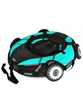 20' Тюбинг Small Rider Snow Tubes 4 "Asteroid Cosmos 2XL" с колесами (аква)