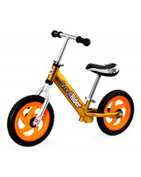 Легкий алюминиевый детский беговел Small Rider Foot Racer 3 EVA (золотой)