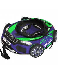Тюбинг Small Rider Snow Tubes 4 ("Машинки XL" с колесами) (BM сине-зеленый)