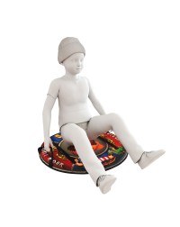 Ледянка-щит с ремнями, мягкая Small Rider Slider, 55 см (Викинг) Ледянка-щит с ремнями, мягкая Small Rider Slider, 55 см (Викинг)