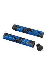 Грипсы Fox L-160, сине-черные для трюкового / городского / детского самоката