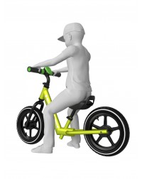 Детский модульный беговел с ревом мотора Small Rider Roadster X Plus (зеленый)