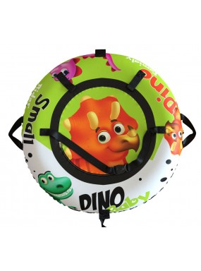 20' Тюбинг Small Rider Snow Tubes 4 ("Гнездо динозавра 100 см") (зеленый)