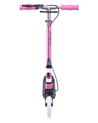 Самокат 2-колесный Sigma 200 мм, ручной тормоз, белый/розовый