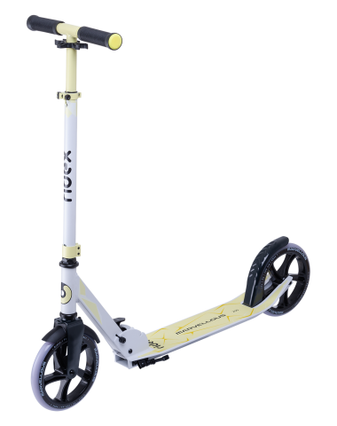 Самокат 2-колесный Marvellous 200 мм, белый/желтый Самокат 2-колесный Marvellous 200 мм, белый/желтый