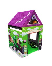 Домик-палатка с матрасиком влагостойкий с ковриком Small Rider House (гараж зеленый)