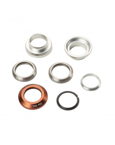 Рулевая колонка Fox стандарт 1 1/8 silver/brown для трюкового самоката