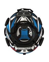 Тюбинг Small Rider Snow Tubes 4 ("Машинки XL" с колесами) (ВМ черно-голубой)