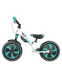 Беговел с 2 амортизаторами и 2 тормозами Small Rider Roadster Pro 4 (аква) Беговел с 2 амортизаторами и 2 тормозами Small Rider Roadster Pro 4 (аква)