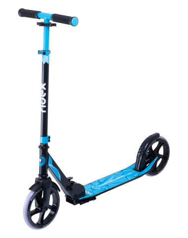 Самокат 2-колесный Marvellous 200 мм, черный/синий Самокат 2-колесный Marvellous 200 мм, черный/синий