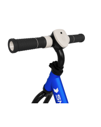 Руль со звуковыми эффектами (ревом мотора) для беговелов Roadster (серый)