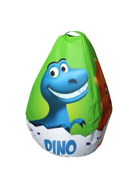 Мешок-рюкзак-подушка, спинка для тюбингов ST4, Small Rider Bags Динозаврики (зеленый) Мешок-рюкзак-подушка, спинка для тюбингов ST4, Small Rider Bags Динозаврики (зеленый)